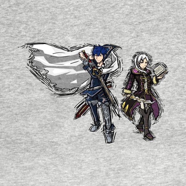 Chrom and Robin by Hawke525